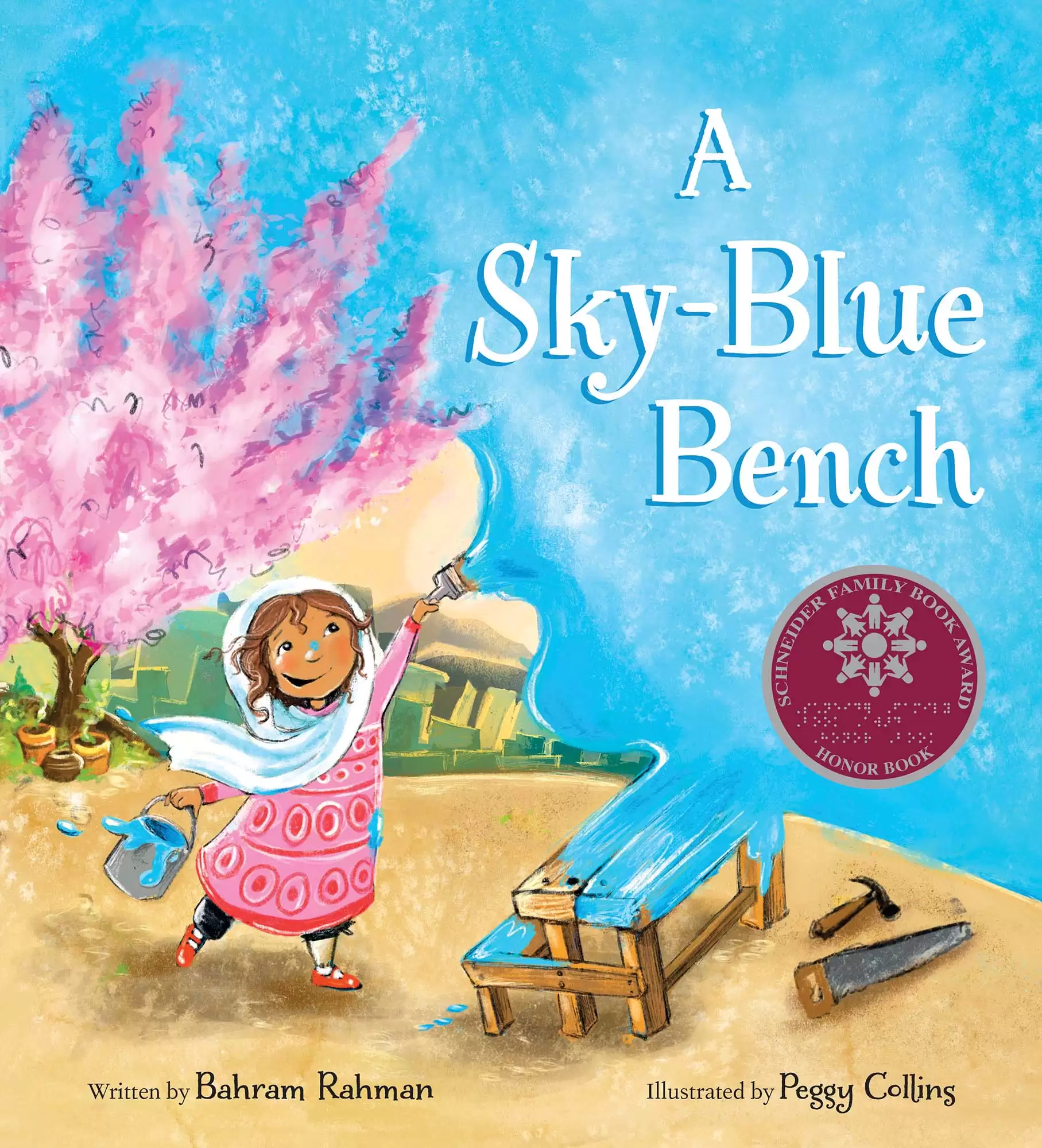 A Sky-Blue Bench cover