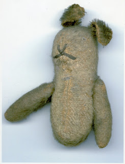 Aileen's teddy, sent to Lawrence at the front