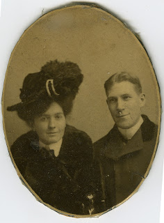 May and Lawrence's wedding photo